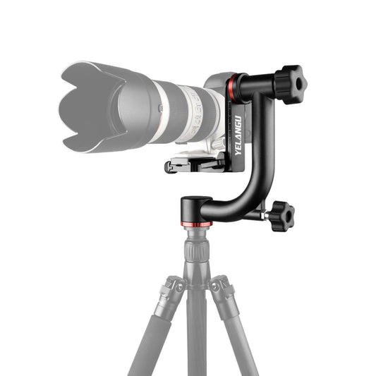 YELANGU A201 360 Degree Horizontal Gimbal Tripod Head for DV and SLR Cameras, A201