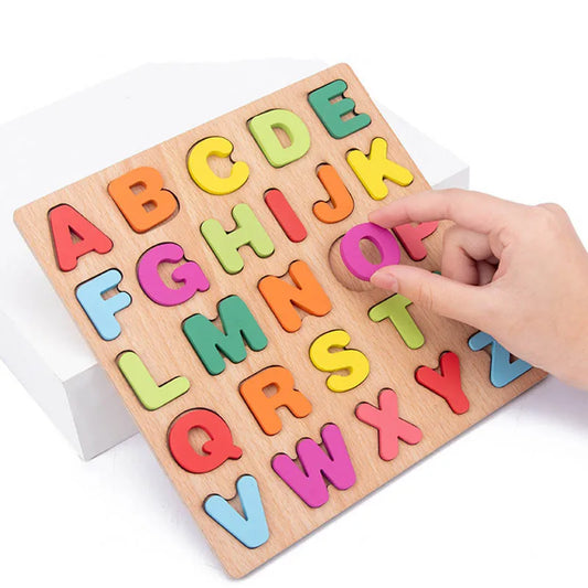 Wooden Puzzle Toy for Baby 1 2 3 Years Old Kids