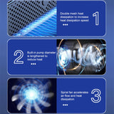 NW05-P Car Portable Air Pump Multifunctional Wireless Electric Air Pump, NW05-P