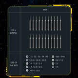 JAKEMY JM-8185 69 in 1 Multi-function Screwdriver Tool Set Assemblable Blocks, JM-8185