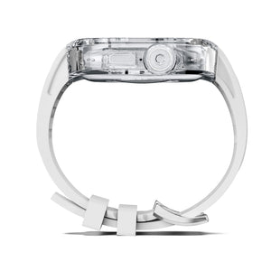 Fluorine Rubber Clear Armor Case Watch Band, For Apple Watch Ultra 3 / 2 / 1 49mm