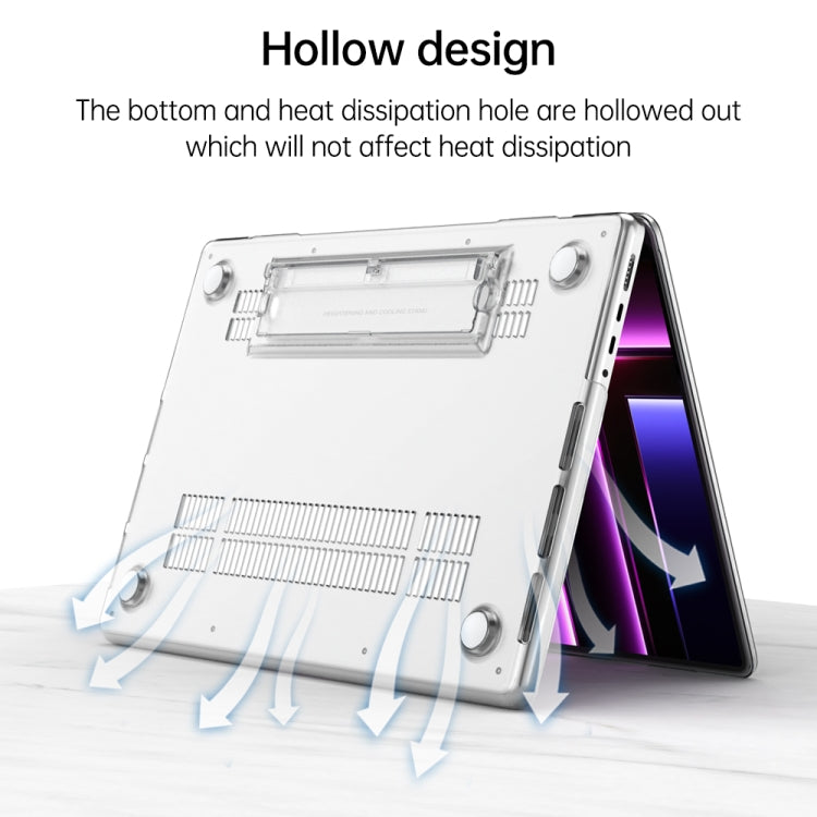 Frosted Translucent Laptop Protective Case, For Macbook Pro 14 A2918/A2992/A2779, For Macbook Pro 16.2 2023 A2991/A2780