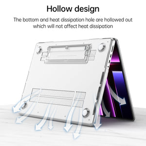 Frosted Translucent Laptop Protective Case, For Macbook Pro 14 A2918/A2992/A2779, For Macbook Pro 16.2 2023 A2991/A2780