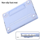 Frosted Translucent Laptop Protective Case, For Macbook Pro 13 A2289/A2251/A2338, For Macbook Air 13 A1932/A2179/A2337