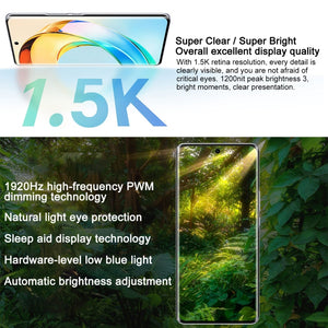 Honor X50 5G, 108MP Camera, 6.78 inch MagicOS 7.1.1 Snapdragon 6 Gen1 Octa Core up to 2.2GHz, Network: 5G, OTG, Not Support Google Play, 8GB+256GB, 12GB+256GB, 16GB+512GB