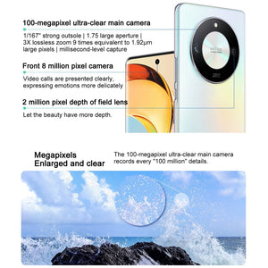 Honor X50 5G, 108MP Camera, 6.78 inch MagicOS 7.1.1 Snapdragon 6 Gen1 Octa Core up to 2.2GHz, Network: 5G, OTG, Not Support Google Play, 8GB+256GB, 12GB+256GB, 16GB+512GB