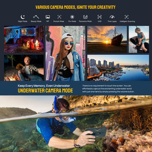 Ulefone Armor X12 Pro, IP68/IP69K Rugged Phone, 5.45 inch Android 15 MediaTek Helio G36 Octa Core, Network: 4G, NFC, 4GB+64GB