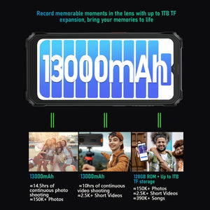 Blackview BV6200 Pro, IP68/IP69K/MIL-STD-810H, 6.56 inch Android 14 MediaTek Helio P35 Octa Core, Network: 4G, OTG, NFC, 6GB+128GB