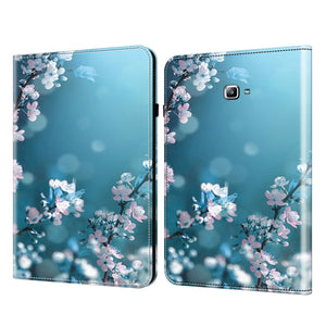 Crystal Texture Painted Leather Tablet Case