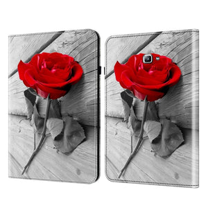 Crystal Texture Painted Leather Tablet Case