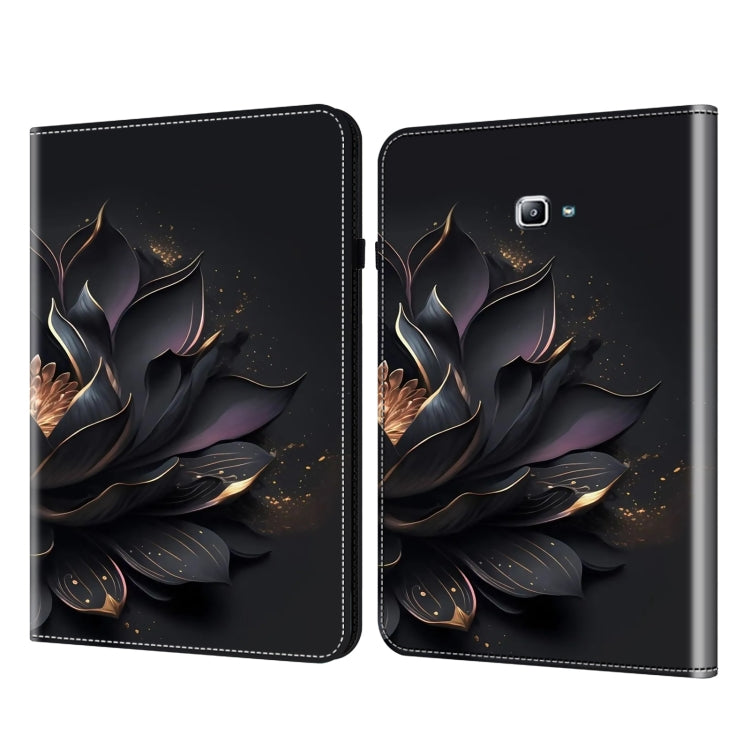 Crystal Texture Painted Leather Tablet Case