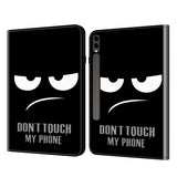 Crystal Texture Painted Leather Tablet Case