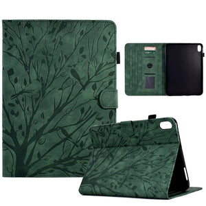 Fortune Tree Embossed Leather Smart Tablet Case