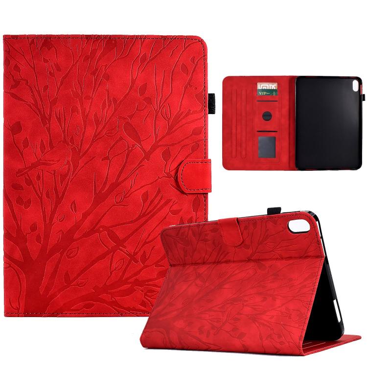 Fortune Tree Embossed Leather Smart Tablet Case
