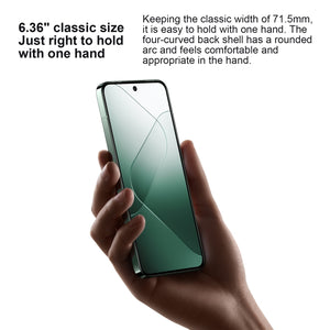 Xiaomi 14,  6.36 inch Xiaomi HyperOS Snapdragon 8 Gen 3 Octa Core 4nm up to 3.3GHz, NFC, Network: 5G