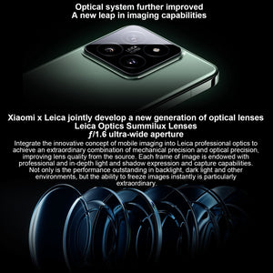 Xiaomi 14,  6.36 inch Xiaomi HyperOS Snapdragon 8 Gen 3 Octa Core 4nm up to 3.3GHz, NFC, Network: 5G