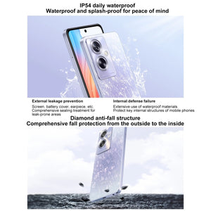 OPPO A2, Side Fingerprint,  6.72 inch ColorOS 13.1 Dimensity 6020 Octa Core up to 2.2GHz, OTG, Network: 5G, 12GB+256GB, 12GB+512GB