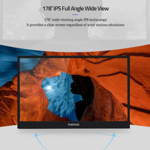 17.3 inch FHD 1920x1080P IPS Screen Portable Monitor