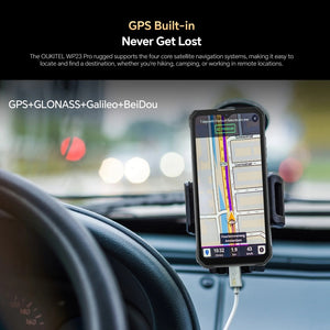 Oukitel WP23 Pro, 8GB+128GB, IP68/IP69K, 6.52 inch Unisoc T606 Octa-core, NFC, Network: 4G(Black)