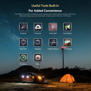 Oukitel WP23 Pro, 8GB+128GB, IP68/IP69K, 6.52 inch Unisoc T606 Octa-core, NFC, Network: 4G(Black)