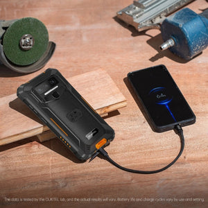 Oukitel WP23 Pro, 8GB+128GB, IP68/IP69K, 6.52 inch Unisoc T606 Octa-core, NFC, Network: 4G(Black)