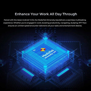 OUKITEL RT7 TITAN 5G Network IP68/IP69K Rugged Tablet, 10.1 inch Android 15 MediaTek Dimensity 7050 Octa Core Support Dual SIM, EU Plug, RT7 5G 12GB+512GB