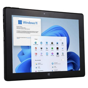HONGSAMDE 10.1 inch 2 in 1 Tablet PC, Windows 11, Intel Celeron J4105 Quad Core with Keyboard