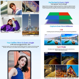 Blackview COLOR 8, Fingerprint & Face Identification, 6.75 inch Android 13 Unisoc T616 Octa Core up to 2.2GHz, Network: 4G, OTG, 8GB+256GB