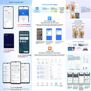 Blackview COLOR 8, Fingerprint & Face Identification, 6.75 inch Android 13 Unisoc T616 Octa Core up to 2.2GHz, Network: 4G, OTG, 8GB+256GB
