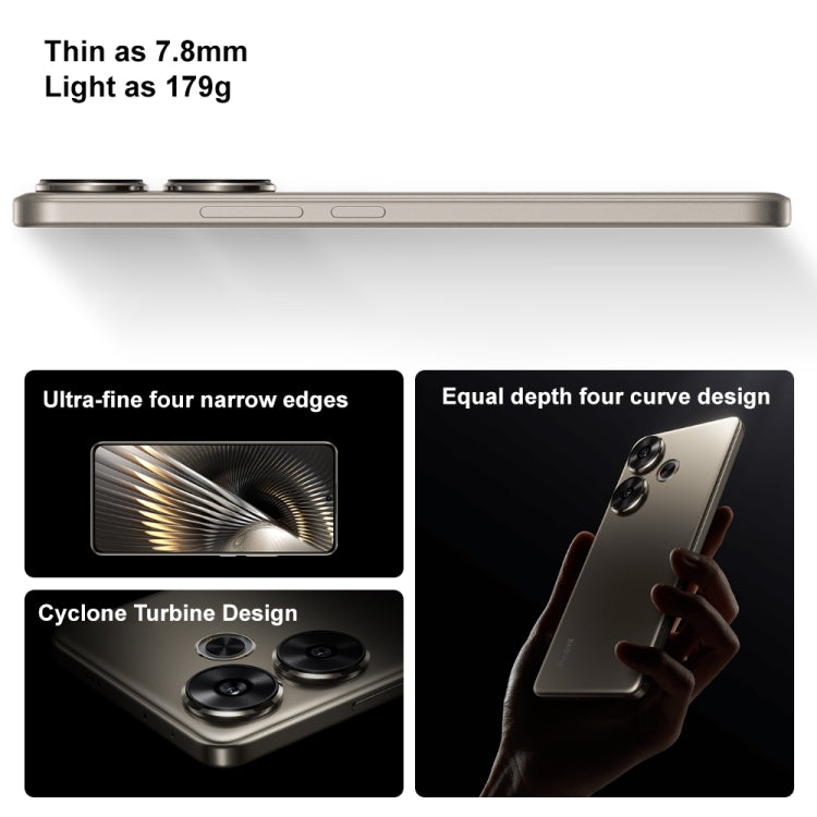 Xiaomi Redmi Turbo 3, 6.67 inch Xiaomi HyperOS Snapdragon 8s Gen 3 Octa Core 3.0GHz, NFC, Network: 5G, Support Google Play