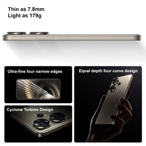 Xiaomi Redmi Turbo 3, 6.67 inch Xiaomi HyperOS Snapdragon 8s Gen 3 Octa Core 3.0GHz, NFC, Network: 5G, Support Google Play