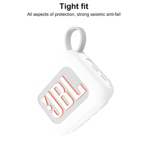 Wireless Bluetooth Speaker Silicone Protective Case, For JBL Go 4