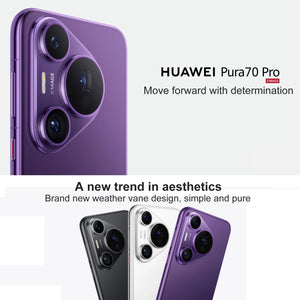 HUAWEI Pura 70 Pro, Screen Fingerprint Identification, 6.8 inch HarmonyOS 4.2 Kirin 9010 Octa Core up to 2.3GHz, NFC, OTG, Not Support Google Play