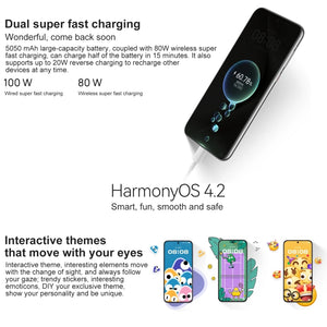 HUAWEI Pura 70 Pro, Screen Fingerprint Identification, 6.8 inch HarmonyOS 4.2 Kirin 9010 Octa Core up to 2.3GHz, NFC, OTG, Not Support Google Play