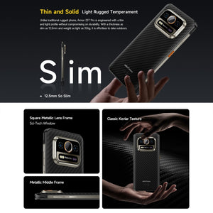 Ulefone Armor 25T Pro Rugged Phone, Thermal Imaging, 6.78 inch Android 15 MediaTek Dimensity 6300 Octa Core, Network: 5G, NFC, 8GB+256GB