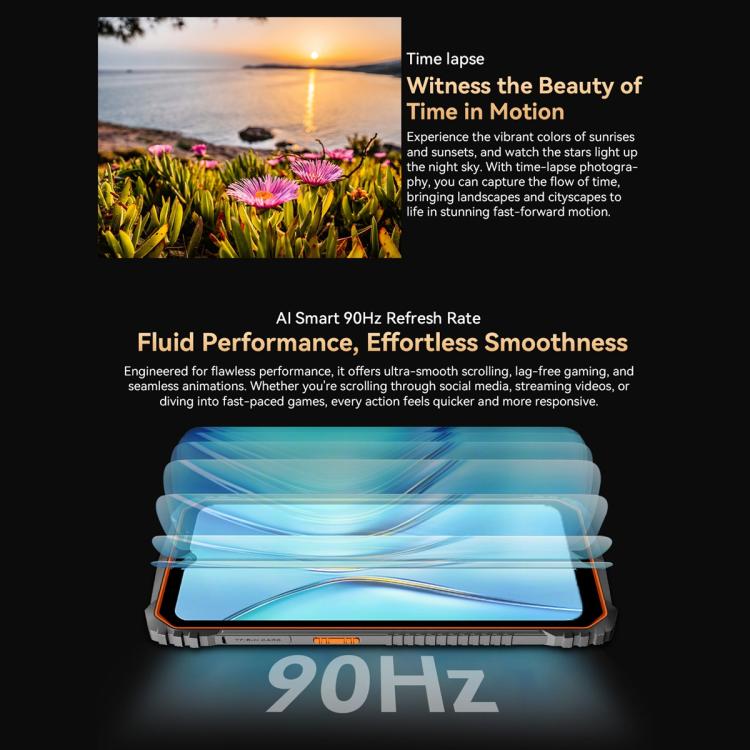 Blackview Oscal Marine 1, 6.56 inch Android 15 Unisoc UMS9230E T615 Octa Core, Network: 4G, OTG, NFC, 4GB+128GB