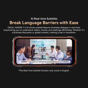 Blackview Oscal Marine 1, 6.56 inch Android 15 Unisoc UMS9230E T615 Octa Core, Network: 4G, OTG, NFC, 4GB+128GB