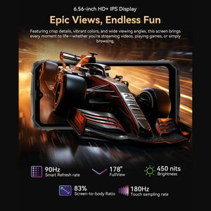 Blackview Oscal Marine 1, 6.56 inch Android 15 Unisoc UMS9230E T615 Octa Core, Network: 4G, OTG, NFC, 4GB+128GB