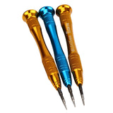 tlye 658 3 in 1 Pentagonal Precision Metal Screwdriver, Overall Length: 12.5cm, 3 in 1