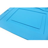 JIAFA S-150 Maintenance Platform Heat-resistant Repair Insulation Pad Silicone Mats with Screws Position, S-150