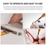 JF-658-0.8 Metal Mobile Phone Repair Tool Five Star Screwdriver, 0.8 Pentalobe