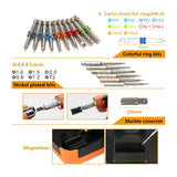 JAKEMY JM-6123 31 in 1 Color Ring Professional Screwdriver Repair Tool Set, JM-6123 31 in 1