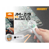 JAKEMY JM-Z19 Portable 8X Optical Magnifier with LED Light, JM-Z19 8X Magnifier
