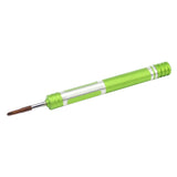 608-2.5 Hollow Cross Tip 2.5 Middle Bezel Repair Screwdriver, 2.5 Hollow Cross (Green)