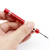 608-0.8 Pentalobe 0.8 Screwdriver for iPhone Charging Port Screws, 0.8 Pentalobe (Red)