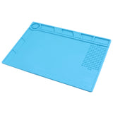 Maintenance Platform High Temperature Heat-resistant Repair Insulation Pad Silicone Mats, Size: 34.8cm x 25cm, S-140 (34.8cm x 25cm)