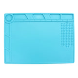 Maintenance Platform High Temperature Heat-resistant Repair Insulation Pad Silicone Mats, Size: 34.8cm x 25cm, S-140 (34.8cm x 25cm)