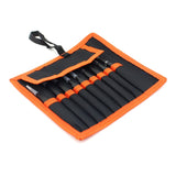 JIAFA JF-8118 9 in 1 Anti-static Precision Tweezers Set with Bag, JF-8118