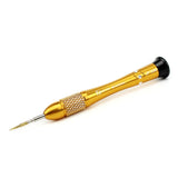 JIAFA JF-338-T2 Torx T2 Mobile Phone Repair Screwdriver, T2 Torx (Brown), T2 Torx (Gold)