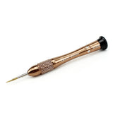 JIAFA JF-338-T2 Torx T2 Mobile Phone Repair Screwdriver, T2 Torx (Brown), T2 Torx (Gold)